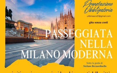 Passeggiata nella Milano Moderna – Sabato 9 Maggio
