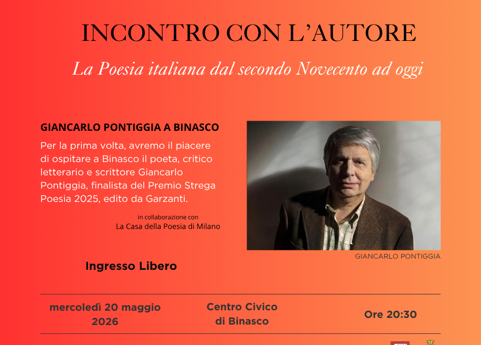 INCONTRO CON L’AUTORE